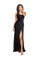Black One Shoulder Sleeveless A-Line Evening Dress / Bridesmaid Dress Townsville