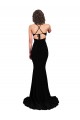 Black V-Neck Sleeveless Open Back Mermaid Formal Evening Gown / Prom Dress / Bridesmaid Dress Townsville