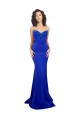 Royal Blue High Neck Sleeveless Low Back Mermaid Formal Evening Gown / Prom Dress / Bridesmaid Dress Townsville