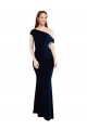 Dark Navy One Shoulder Sleeveless Mermaid Formal Evening Gown / Prom Dress / Bridesmaid Dress Townsville