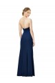 Black Strapless Sleeveless Low Back Sheath Formal Dress / Bridesmaid Dress Townsville