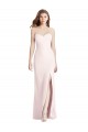 Pink Strapless Sleeveless Low Back Trumpet Semi Formal Evening Dress / Prom Dress / Bridesmaid Dress Townsville