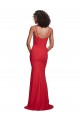Red Spaghetti Straps Sleeveless Mermaid Bridesmaid Dress / Evening Dress Townsville