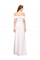 White Off the Shoulder Sleeveless Mermaid Formal Dress / Bridesmaid Dress Townsville