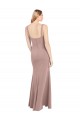 Dusty Pink High Neck Sleeveless Mermaid Prom Dress / Bridesmaid Dress Townsville