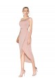 Mauve High Neck Sleeveless Mermaid Formal Dress / Bridesmaid Dress Townsville