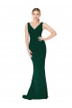 Midnight Green High Neck Sleeveless Mermaid Formal Evening Gown / Prom Dress / Bridesmaid Dress Townsville