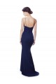Navy Blue High Neck Sleeveless Open Back Mermaid Formal Dress / Bridesmaid Dress Townsville