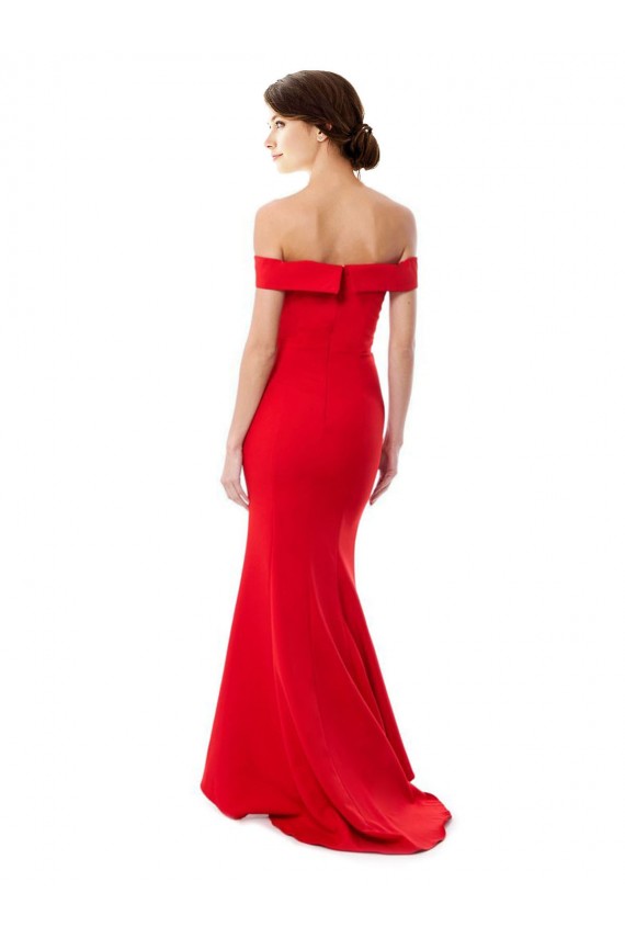 Red High Neck Sleeveless Mermaid Formal Evening Dress / Prom Dress / Bridesmaid Dress Townsville