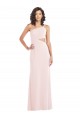 Pink One Shoulder Sleeveless Trumpet Formal Evening Gown / Prom Dress / Bridesmaid Dress Townsville