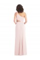 Pink One Shoulder Sleeveless Trumpet Formal Evening Gown / Prom Dress / Bridesmaid Dress Townsville