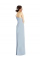 Light Sky Blue Off the Shoulder Sleeveless Trumpet Formal Evening Gown / Prom Dress / Bridesmaid Dress Townsville
