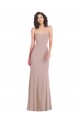 Dusty Pink Strapless Sleeveless Mermaid Formal Dress / Bridesmaid Dress Townsville