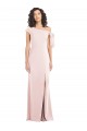 Pink Off the Shoulder Cap Sleeves Trumpet Formal Evening Gown / Prom Dress / Bridesmaid Dress Townsville