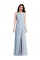 Light Sky Blue Halter Neck Sleeveless Trumpet Formal Dress / Bridesmaid Dress Townsville