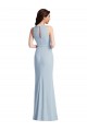 Light Sky Blue Halter Neck Sleeveless Trumpet Formal Dress / Bridesmaid Dress Townsville