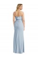 Light Sky Blue Strapless Sleeveless Low Back Trumpet Semi Formal Evening Dress / Prom Dress / Bridesmaid Dress Townsville