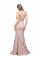 Dusty Pink High Neck Sleeveless Sheath Formal Evening Gown / Prom Dress / Bridesmaid Dress Townsville