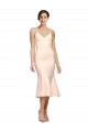 Nude V-Neck Sleeveless Open Back Sheath Evening Gown / Prom Dress / Bridesmaid Dress Townsville