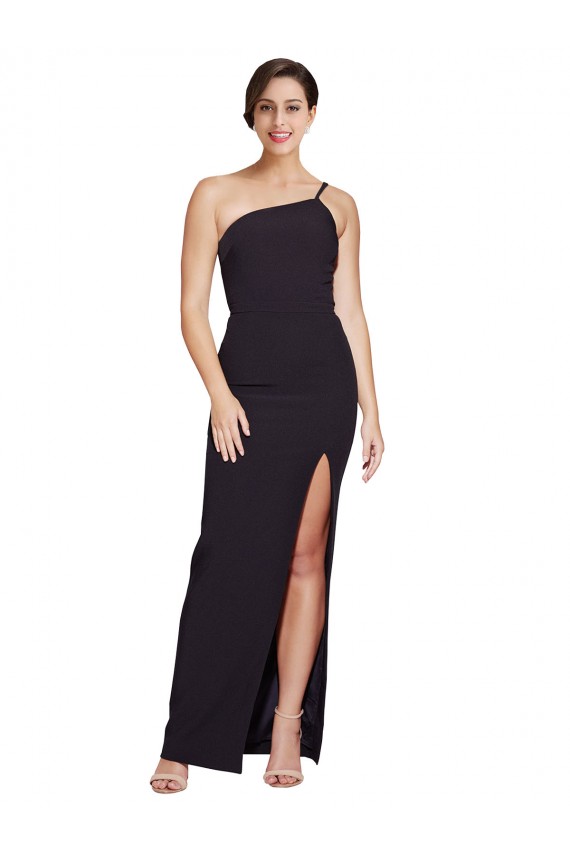 Black Strapless Sleeveless Sheath Formal Evening Gown / Prom Dress / Bridesmaid Dress Townsville