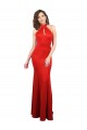 Red Halter Neck Sleeveless Keyhole Back Mermaid Formal Evening Gown / Prom Dress / Bridesmaid Dress Townsville