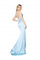 Light Sky Blue V-Neck Sleeveless Mermaid Formal Evening Gown / Prom Dress / Bridesmaid Dress Townsville