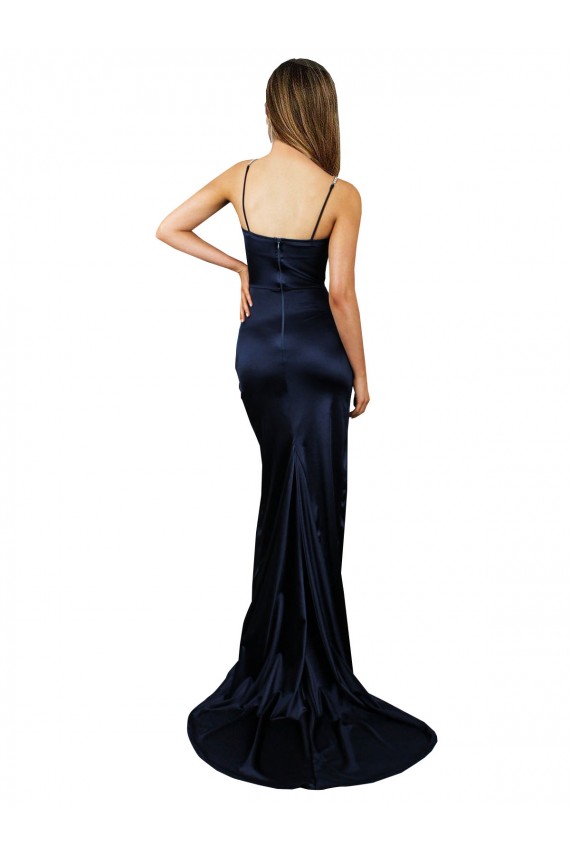 Dark Navy Sweetheart Sleeveless Mermaid Formal Evening Gown / Prom Dress / Bridesmaid Dress Townsville