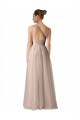 Nude Sweetheart Sleeveless Keyhole Back A-Line Formal Dress / Bridesmaid Dress Townsville