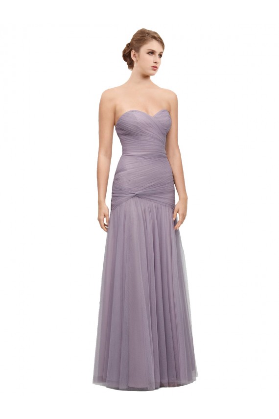 Heather Sweetheart Sleeveless Mermaid Bridesmaid Dress Townsville