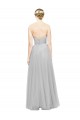 Silver Sweetheart Sleeveless Tulle A-Line Bridesmaid Dress Townsville