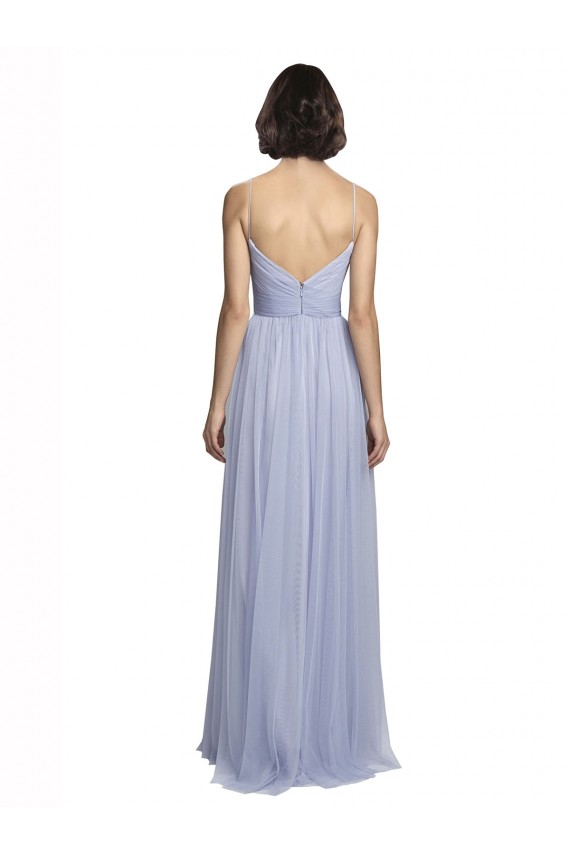 Lilac Sweetheart Sleeveless Tulle A-Line Bridesmaid Dress Townsville