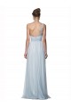 Mist One Shoulder Sleeveless A-Line Bridesmaid Dress Townsville