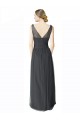 Pewter Sweetheart Sleeveless V-Back A-Line Formal Dress / Bridesmaid Dress Townsville