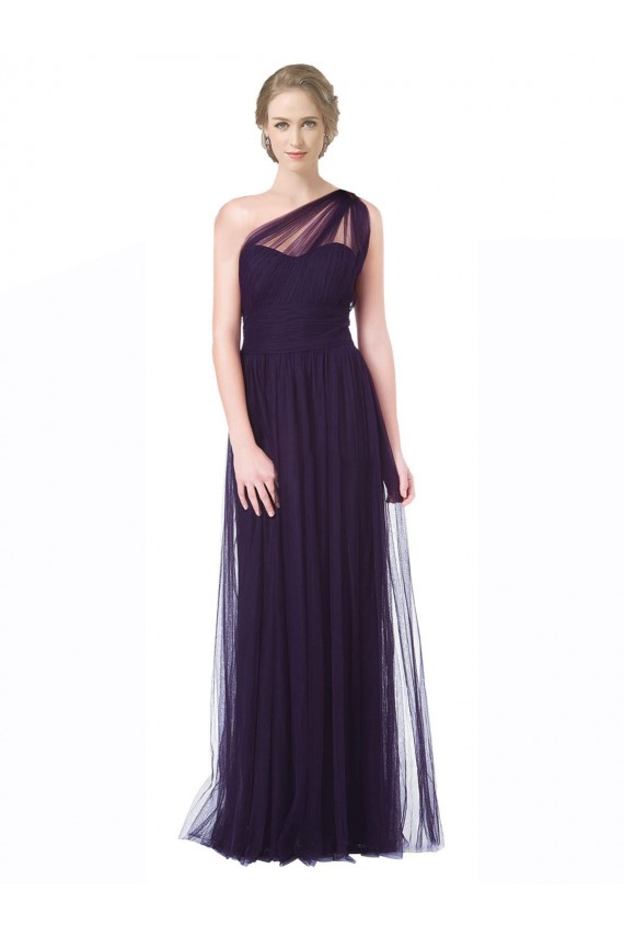 Plum Sweetheart Sleeveless A-Line Bridesmaid Dress Townsville