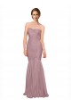 Strapless Sleeveless Mermaid Bridesmaid Dress Townsville