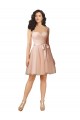 Sweetheart Cap Sleeves Keyhole Back A-Line Bridesmaid Dress Townsville