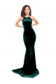 Dark Green High Neck Sleeveless Open Back Mermaid Formal Evening Gown / Prom Dress / Bridesmaid Dress Townsville