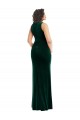 Dark Green Square Neck Sleeveless Trumpet Semi Formal Evening Dress / Prom Dress / Bridesmaid Dress Townsville