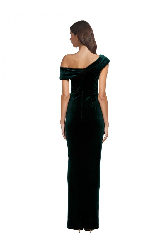 Dark Green Sweetheart Sleeveless Sheath High Low Evening Gown / Prom Dress / Bridesmaid Dress Townsville