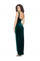 Dark Green One Shoulder Sleeveless Low Back Sheath High Low Evening Gown / Prom Dress / Bridesmaid Dress Townsville