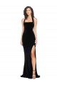 Black High Neck Sleeveless Low Back Sheath Semi Formal Evening Dress / Prom Dress / Bridesmaid Dress Townsville